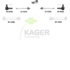 Zawieszenie koła KAGER 80-0540