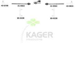 Zawieszenie koła KAGER 80-0818