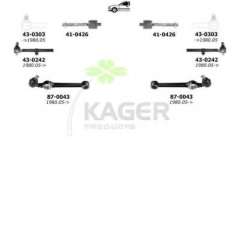 Zawieszenie koła KAGER 80-1011