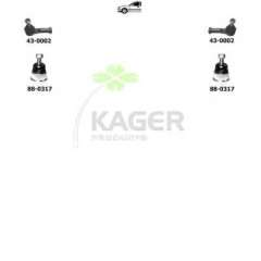 Zawieszenie koła KAGER 80-1168