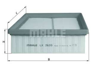Filtr powietrza MAHLE ORIGINAL LX 2633