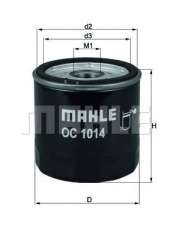 Filtr oleju MAHLE ORIGINAL OC 1014
