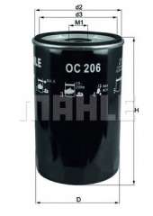 Filtr oleju MAHLE ORIGINAL OC 206