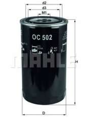 Filtr oleju MAHLE ORIGINAL OC 502