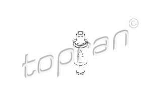 Zawór metalowego przewodu płynu do szyb TOPRAN 101 975