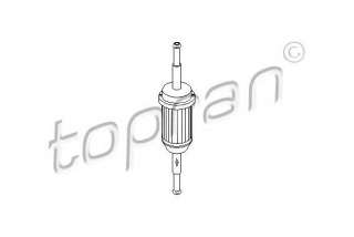Filtr paliwa TOPRAN 103 250
