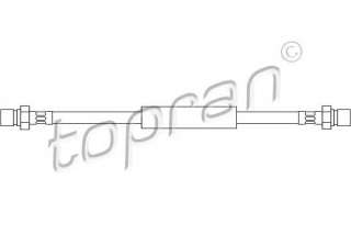 Przewód hamulcowy elastyczny TOPRAN 103 358