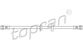 Przewód hamulcowy elastyczny TOPRAN 104 085