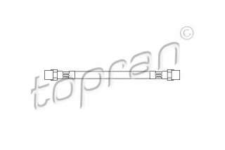 Przewód hamulcowy elastyczny TOPRAN 104 434