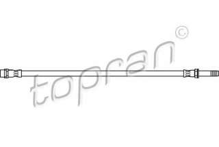 Przewód hamulcowy elastyczny TOPRAN 109 995