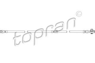 Przewód hamulcowy elastyczny TOPRAN 110 394