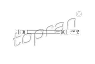 Przewód hamulcowy elastyczny TOPRAN 110 413