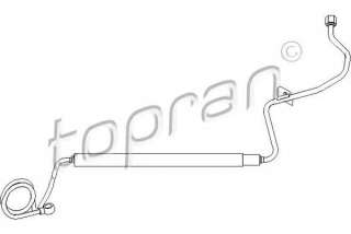 Przewód hydrauliczny układu wspomagania TOPRAN 113 361