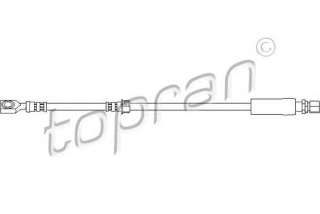 Przewód hamulcowy elastyczny TOPRAN 205 517