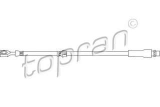 Przewód hamulcowy elastyczny TOPRAN 205 518