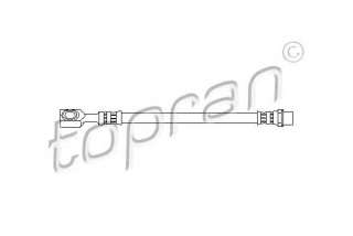 Przewód hamulcowy elastyczny TOPRAN 206 119