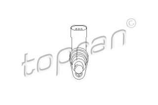 Czujnik obr./min. sterowanie silnika TOPRAN 207 068