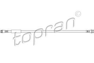 Przewód hamulcowy elastyczny TOPRAN 207 226