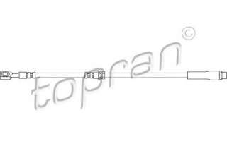 Przewód hamulcowy elastyczny TOPRAN 207 534