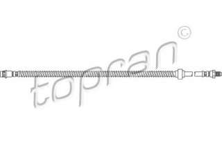 Przewód hamulcowy elastyczny TOPRAN 207 536