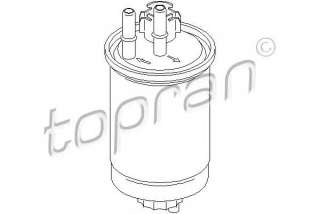 Filtr paliwa TOPRAN 302 129