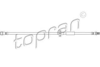 Przewód hamulcowy elastyczny TOPRAN 400 220