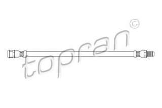 Przewód hamulcowy elastyczny TOPRAN 400 426