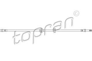 Przewód hamulcowy elastyczny TOPRAN 400 792