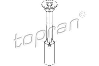 Czujnik poziomu płynu spryskiwacza TOPRAN 401 873