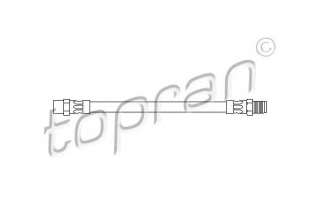 Przewód hamulcowy elastyczny TOPRAN 500 204