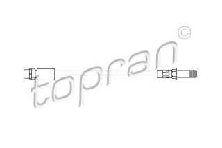 Przewód hamulcowy elastyczny TOPRAN 501 128