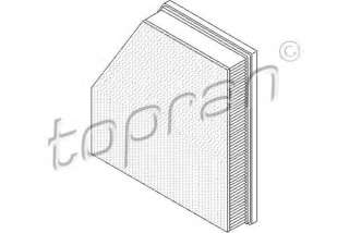 Filtr powietrza TOPRAN 501 309