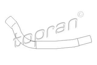 Wąż chłodnicy TOPRAN 501 577