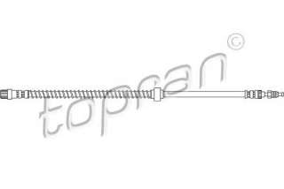 Przewód hamulcowy elastyczny TOPRAN 720 882