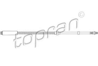Przewód hamulcowy elastyczny TOPRAN 720 885