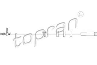 Przewód hamulcowy elastyczny TOPRAN 720 889