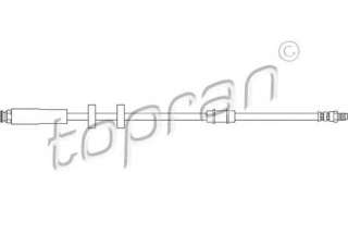 Przewód hamulcowy elastyczny TOPRAN 720 925