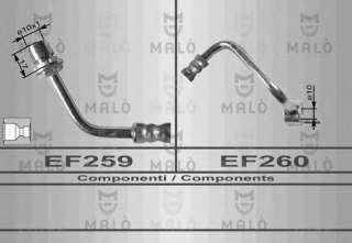 Przewód hamulcowy elastyczny MALO 8468