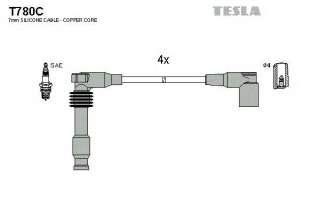 Zestaw przewodów zapłonowych TESLA T780C