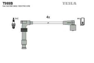 Zestaw przewodów zapłonowych TESLA T988B