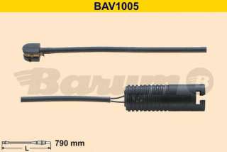 Kontakt ostrzegawczy zużycia okładzin hamulcowych BARUM BAV1005