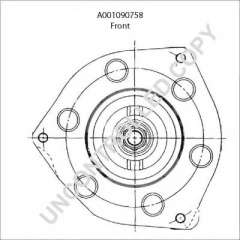 Alternator PRESTOLITE ELECTRIC A001090758