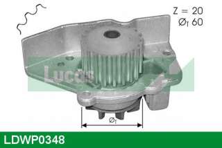 Pompa wody LUCAS ENGINE DRIVE LDWP0348