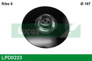 Koło pasowe wału korbowego LUCAS ENGINE DRIVE LPD0223