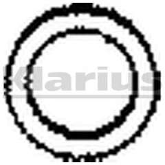 Uszczelka rury wydechowej KLARIUS 410155