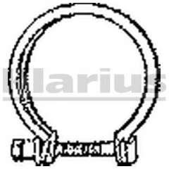 Obejma rury układu wydechowego KLARIUS 430491