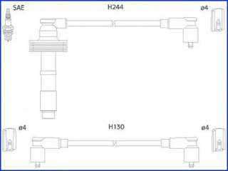 Zestaw przewodów zapłonowych HÜCO 134549