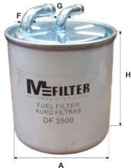 Filtr paliwa MFILTER DF 3500