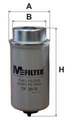 Filtr paliwa MFILTER DF 3519