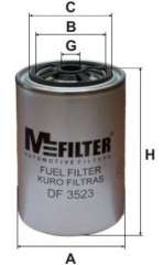 Filtr paliwa MFILTER DF 3523